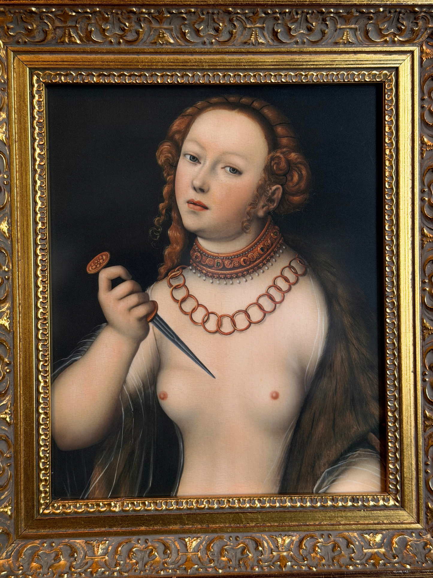 Framed Lucretia Giclee Print