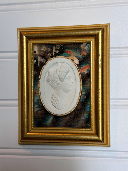 Framed Flavia Intaglio