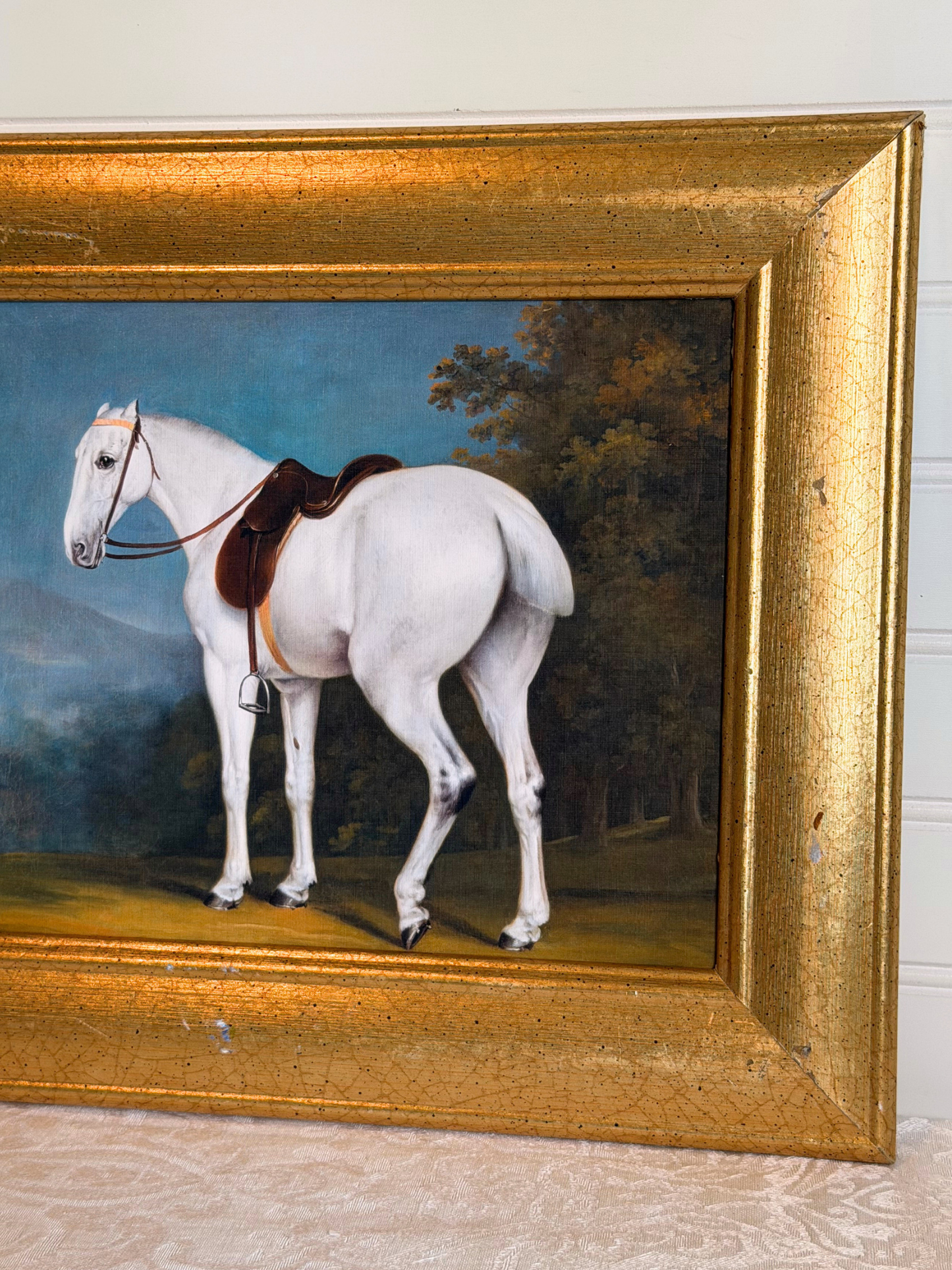 Framed Horse Print