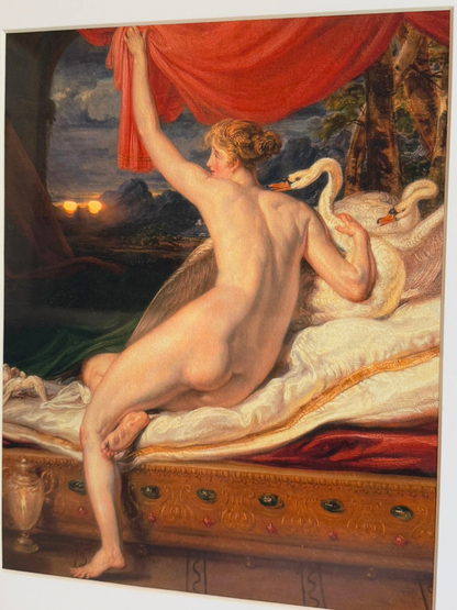 Venus & Swans Framed Giclee Print