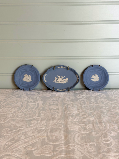 Set of 3 Wedgwood Jasperware Dishes