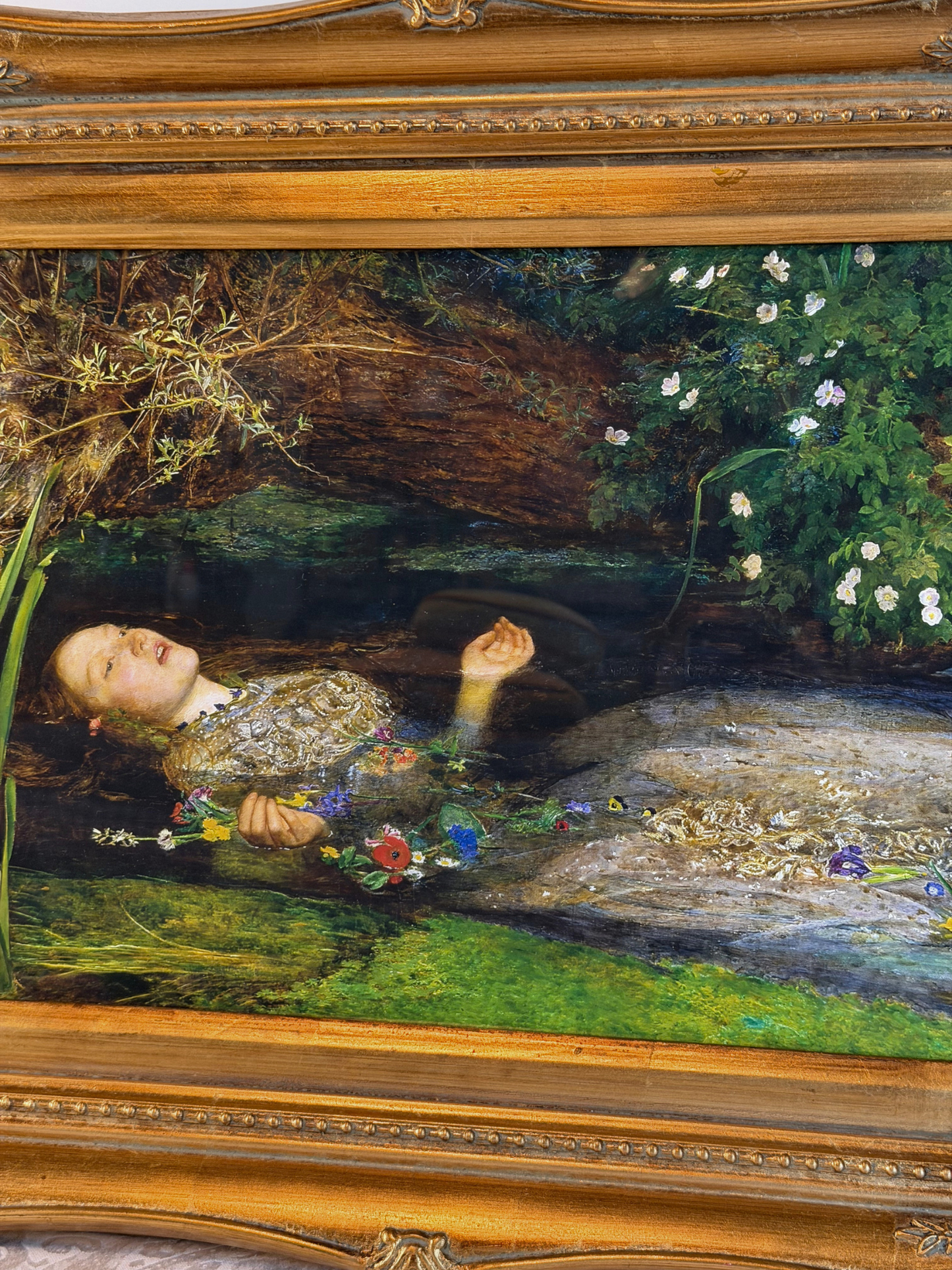 Framed Ophelia Giclee Print