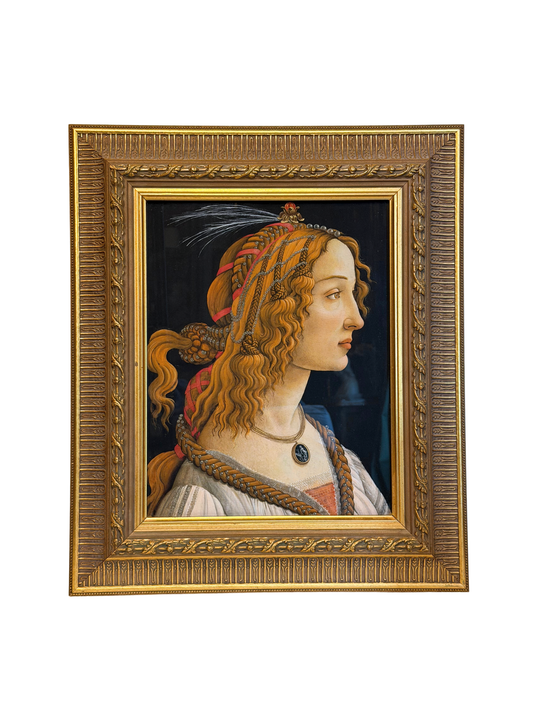 Framed Portrait of a Lady Giclee Print
