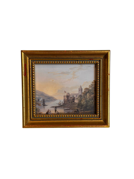 Framed Dartmouth Castle Print