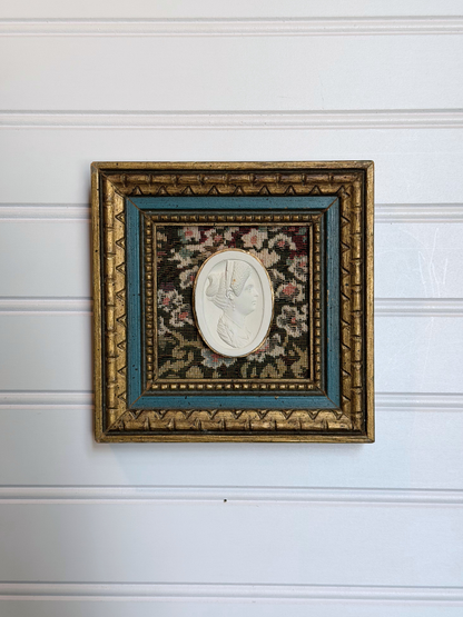 Framed Flavia Intaglio