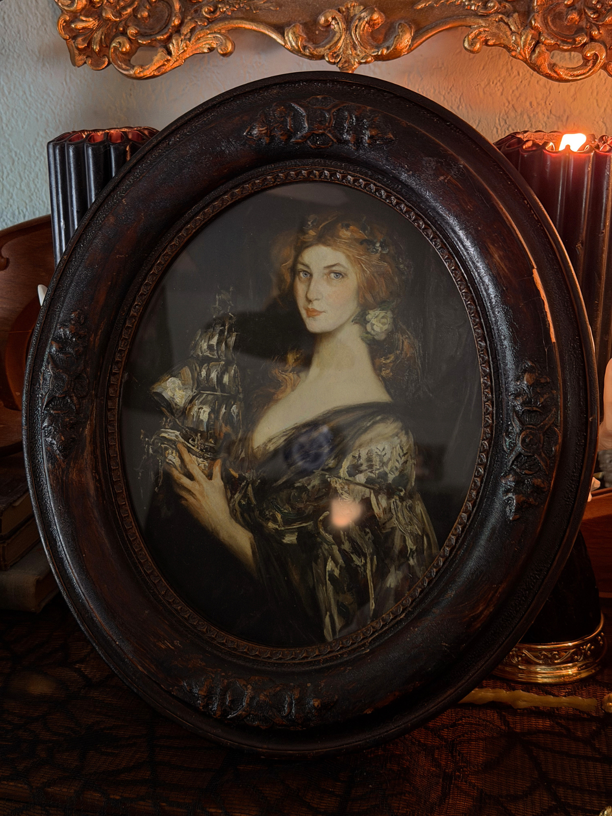 Framed The Silver Ship Giclee Print