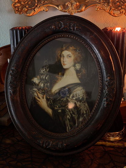 Framed The Silver Ship Giclee Print