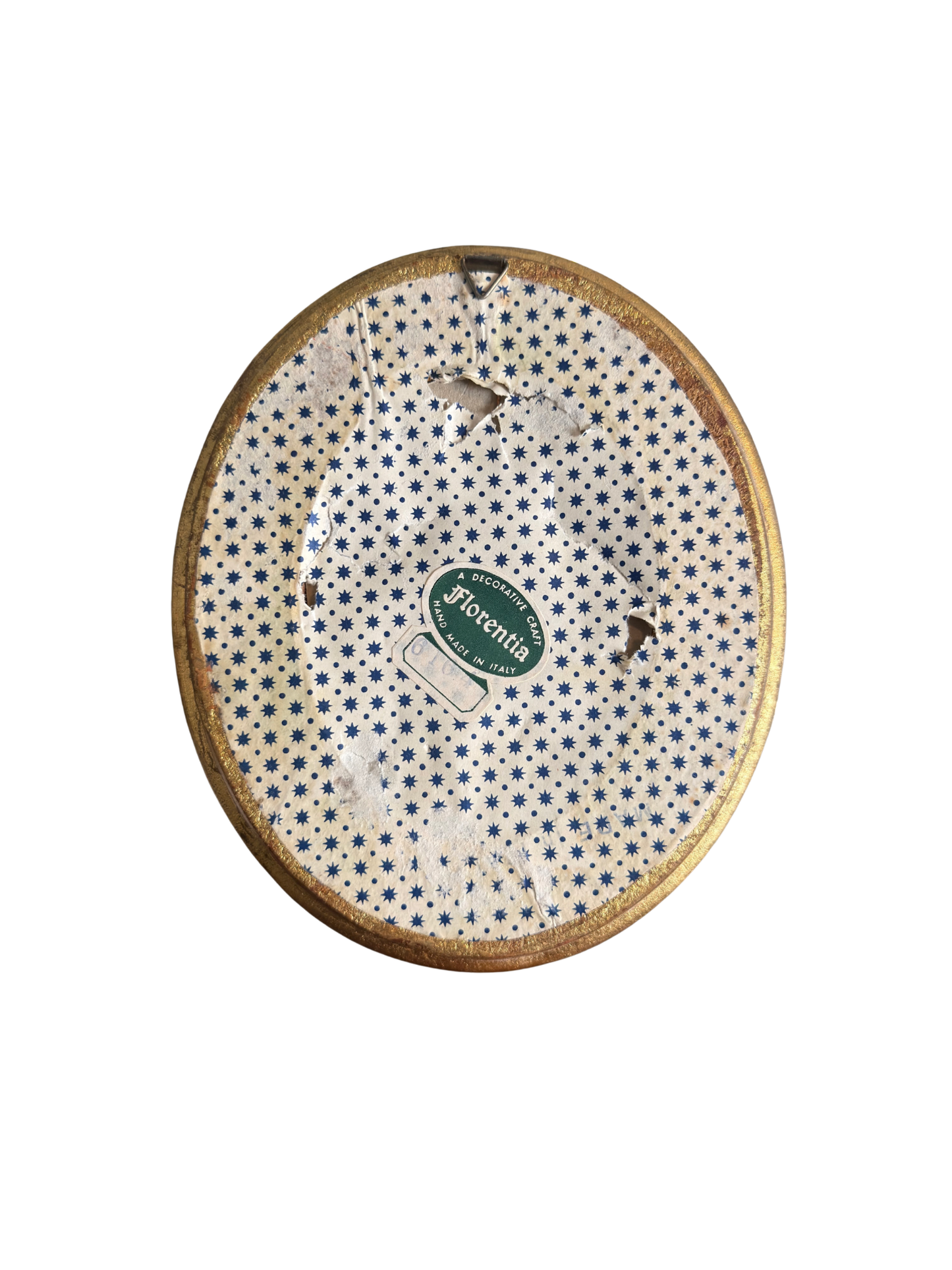 Florentine Oval Mirror