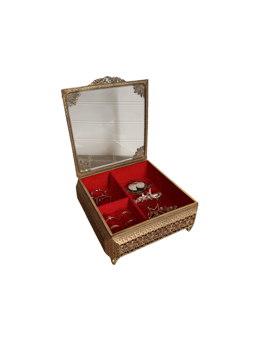 Ormolu Jewelry Casket