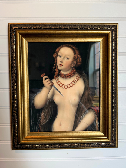 Lucretia Framed Giclee Print