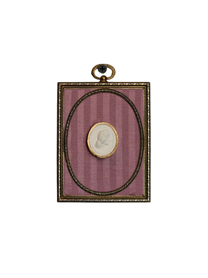 Framed Goddess Melpomene Intaglio