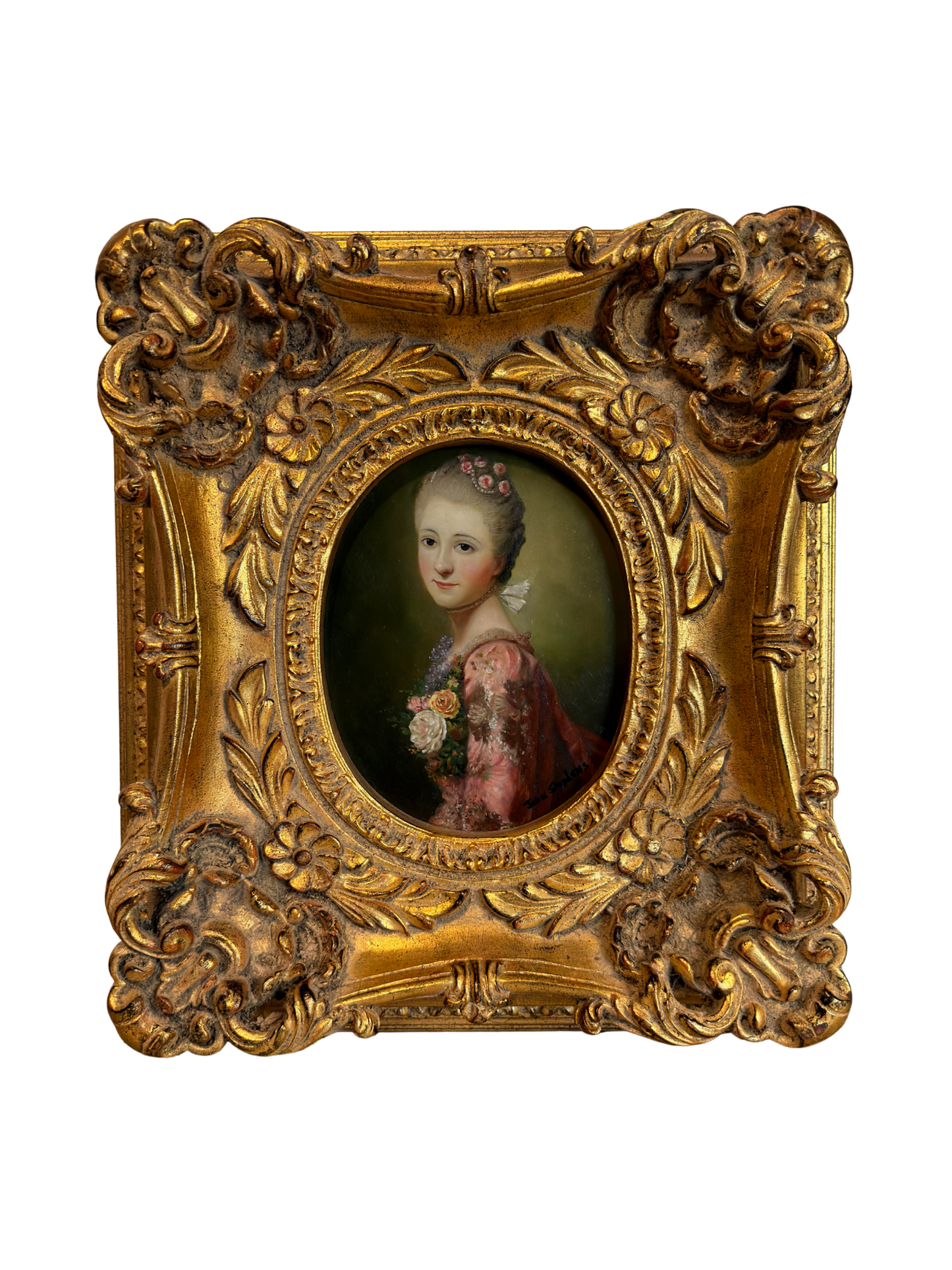 Portrait of a Lady Reproduction Painting (Reserved)