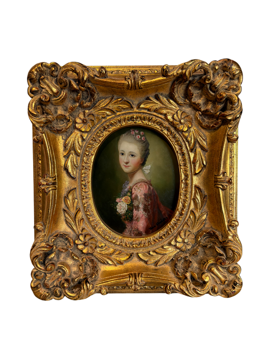 Portrait of a Lady Reproduction Painting (Reserved)