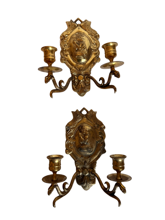 Little Samuel Praying Wall Sconces
