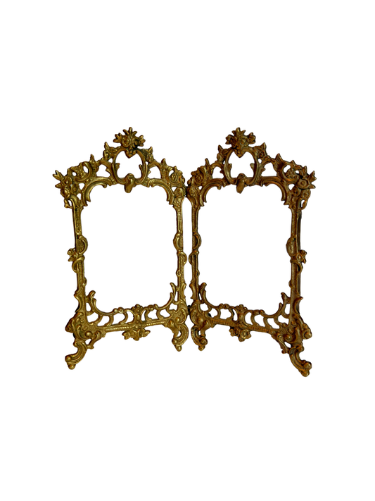 Victorian Double Tabletop Picture Frame