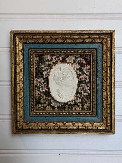 Framed Flavia Intaglio