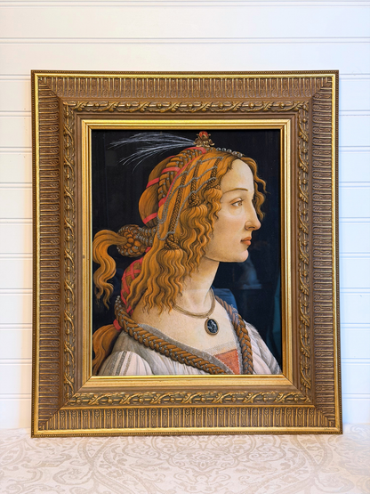 Framed Portrait of a Lady Giclee Print