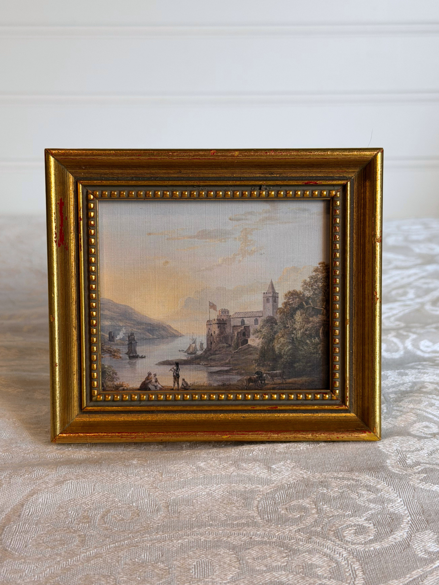 Framed Dartmouth Castle Print