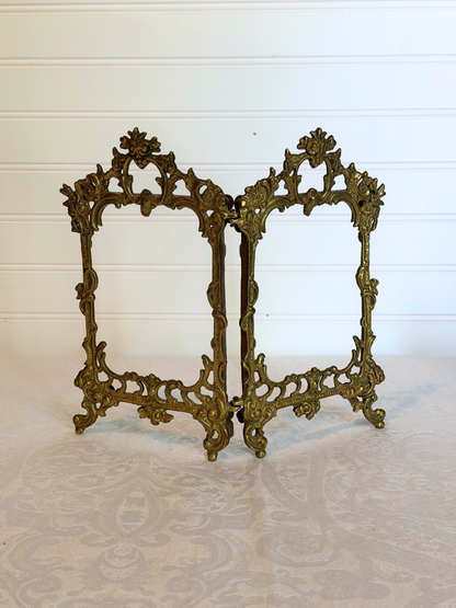 Victorian Double Tabletop Picture Frame