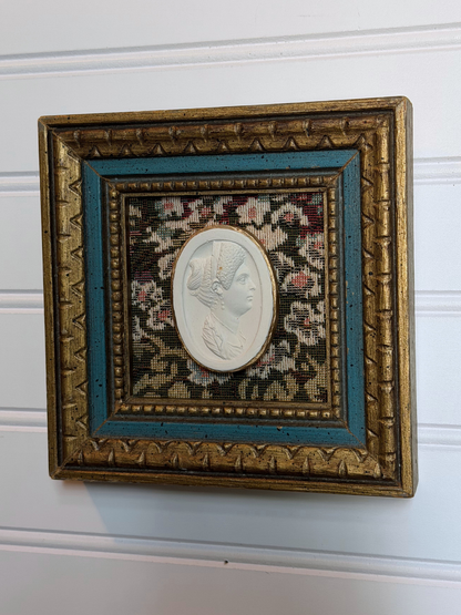 Framed Flavia Intaglio