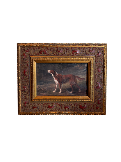 (CFramed Dog Print