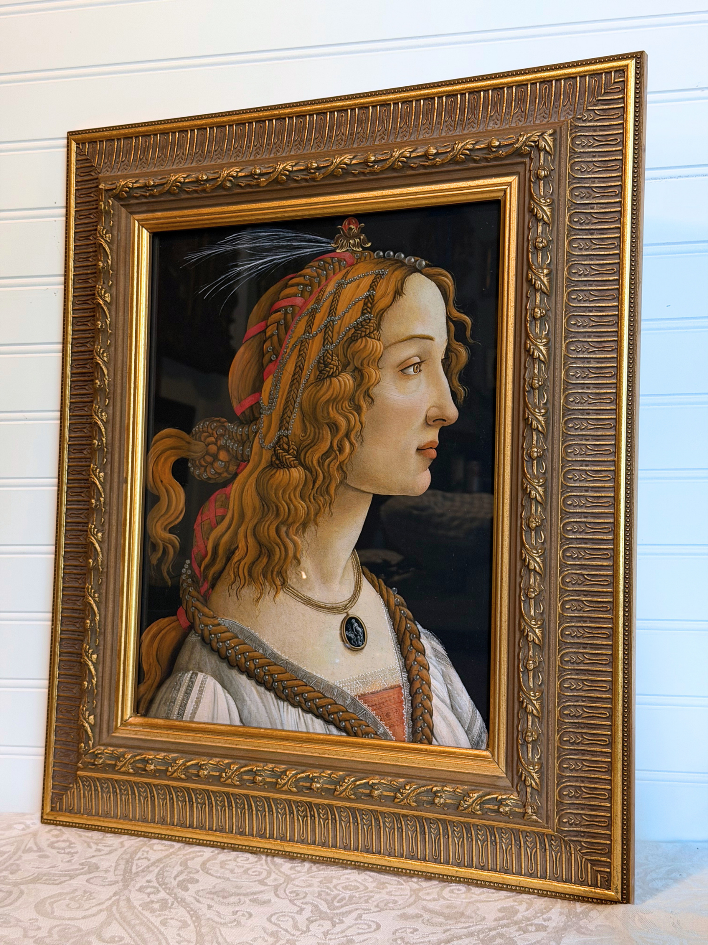 Framed Portrait of a Lady Giclee Print