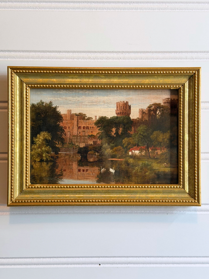 Framed Warwick Castle Print