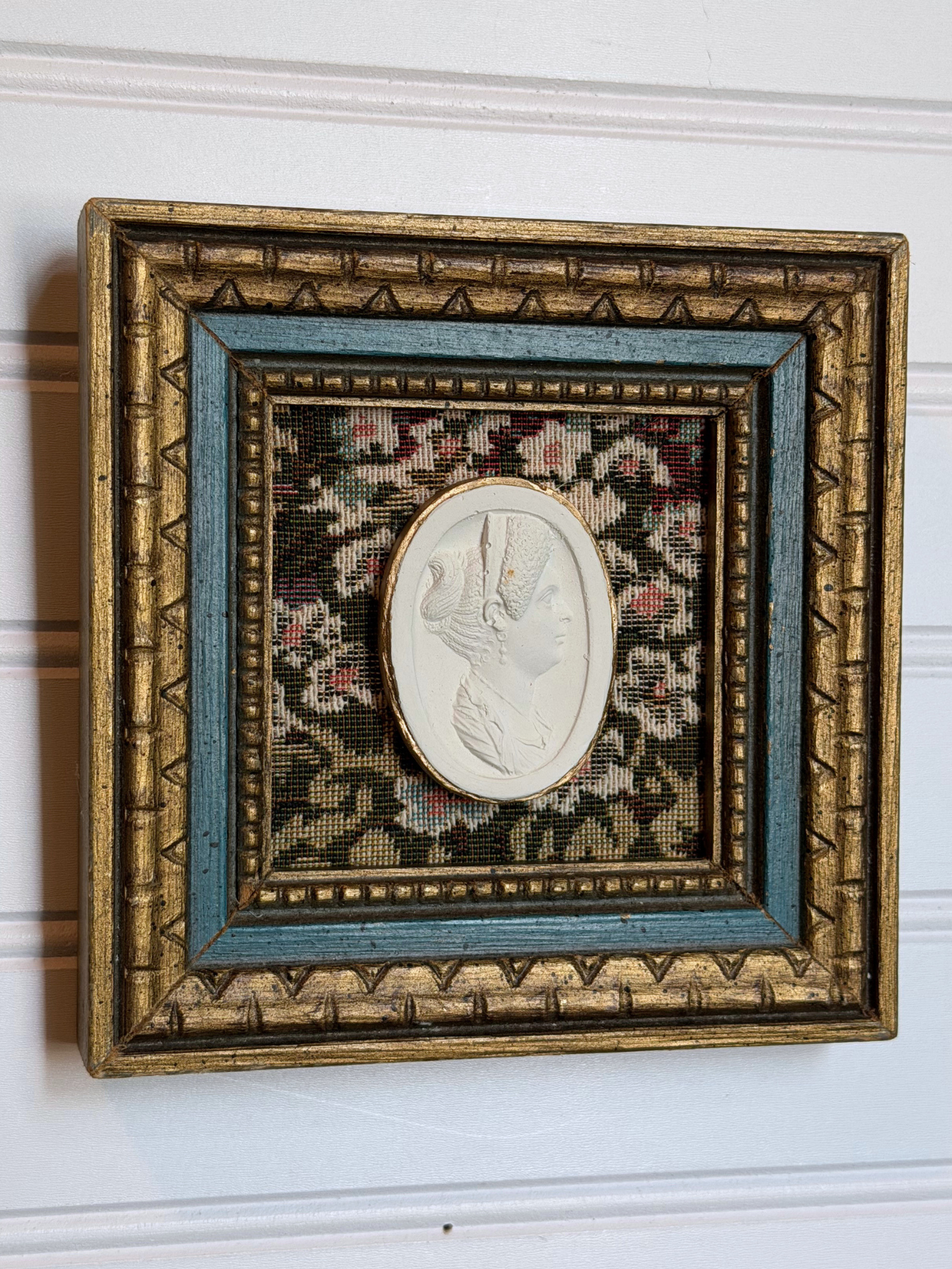 Framed Flavia Intaglio