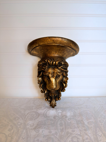 Lion Wall Shelf
