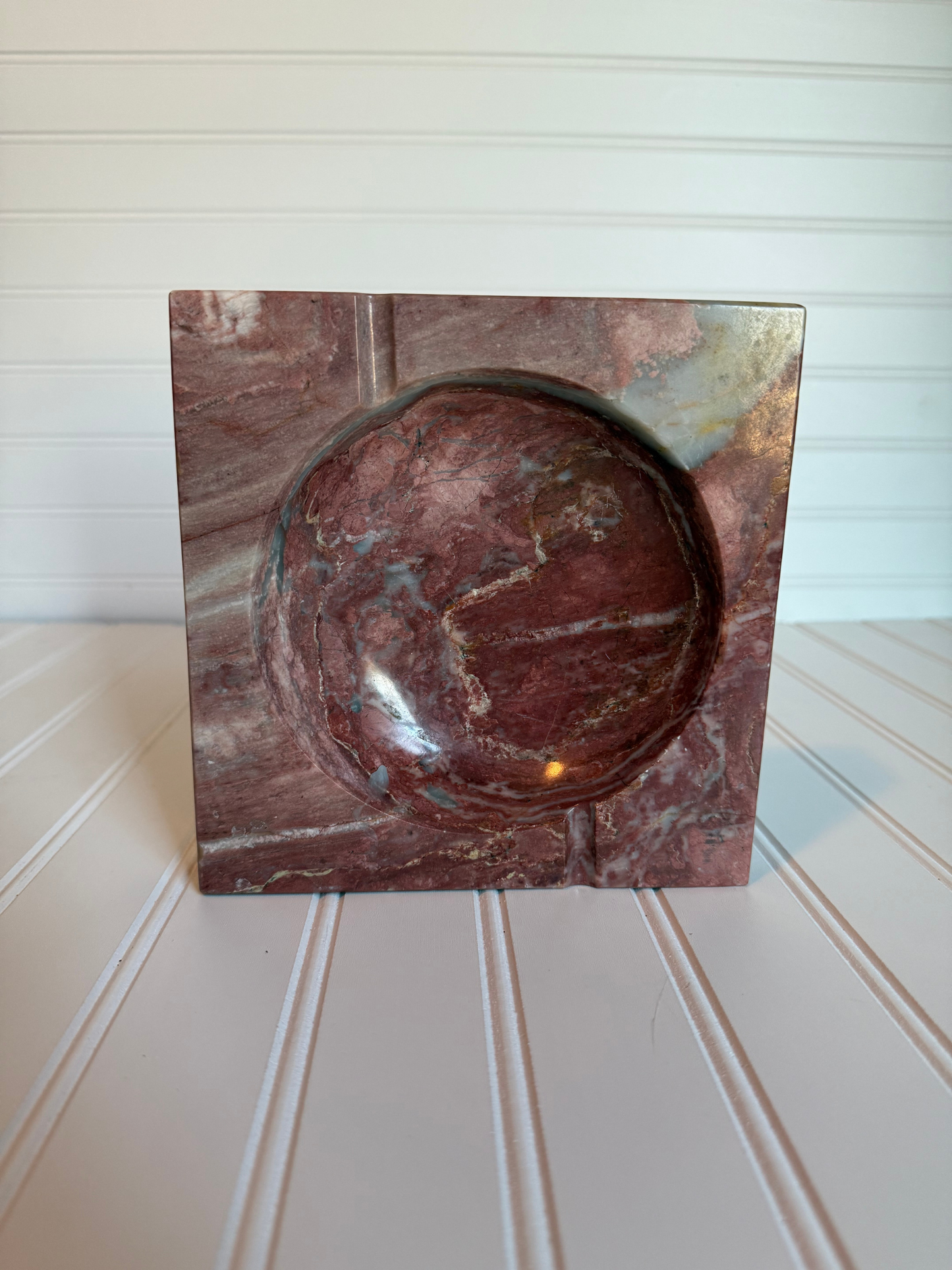 Dark Pink Marble Ashtray