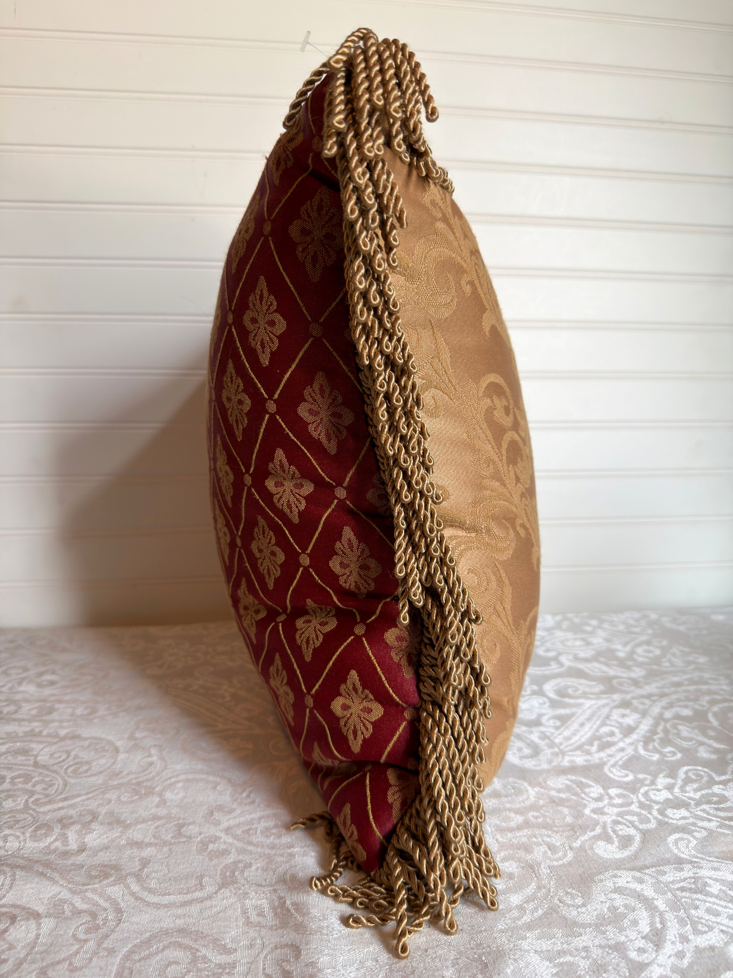 Red & Gold Throw Pillows