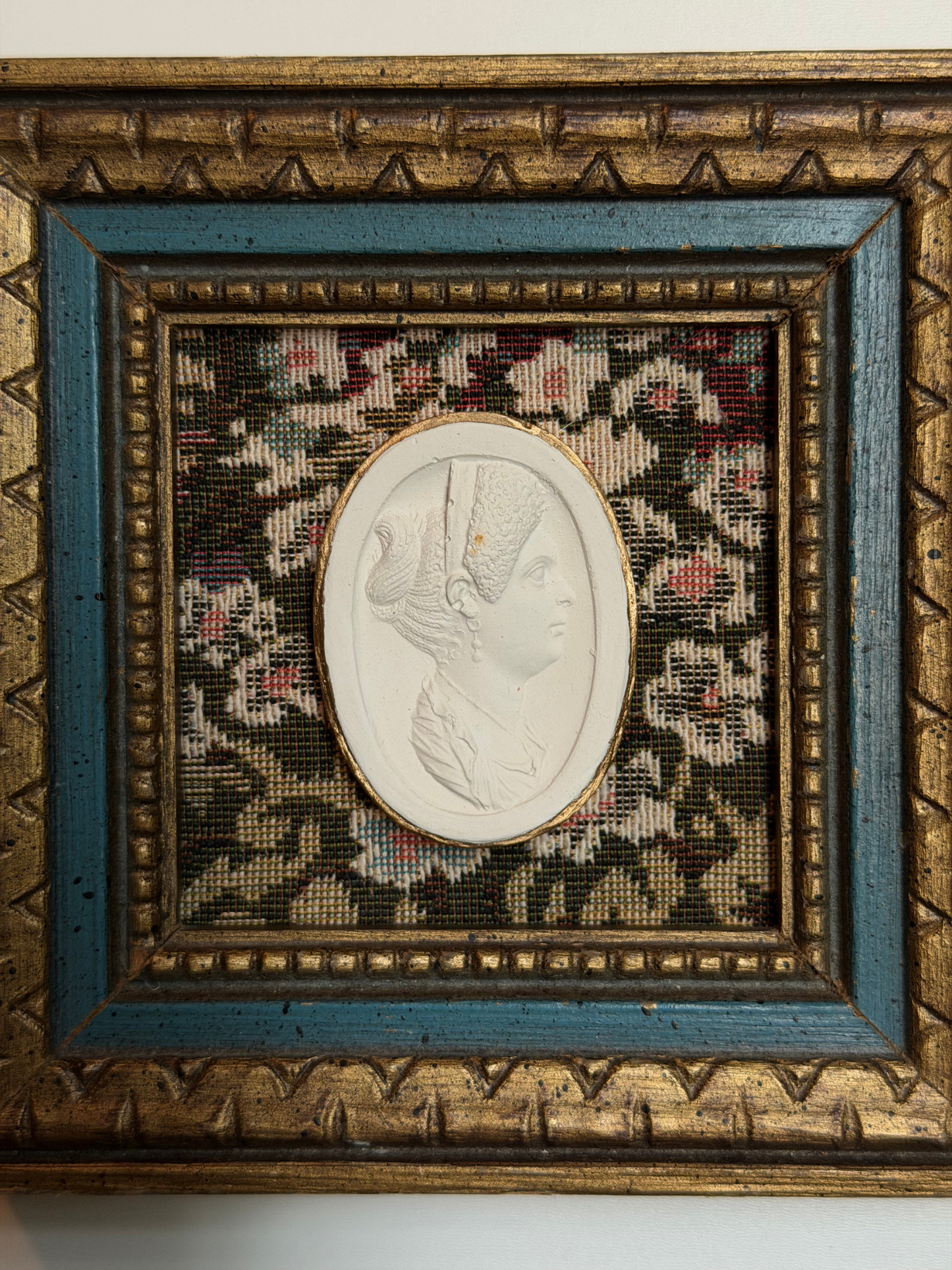 Framed Flavia Intaglio