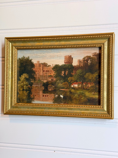 Framed Warwick Castle Print