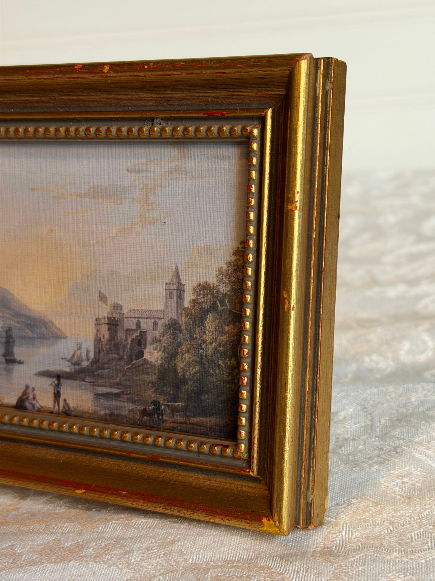 Framed Dartmouth Castle Print
