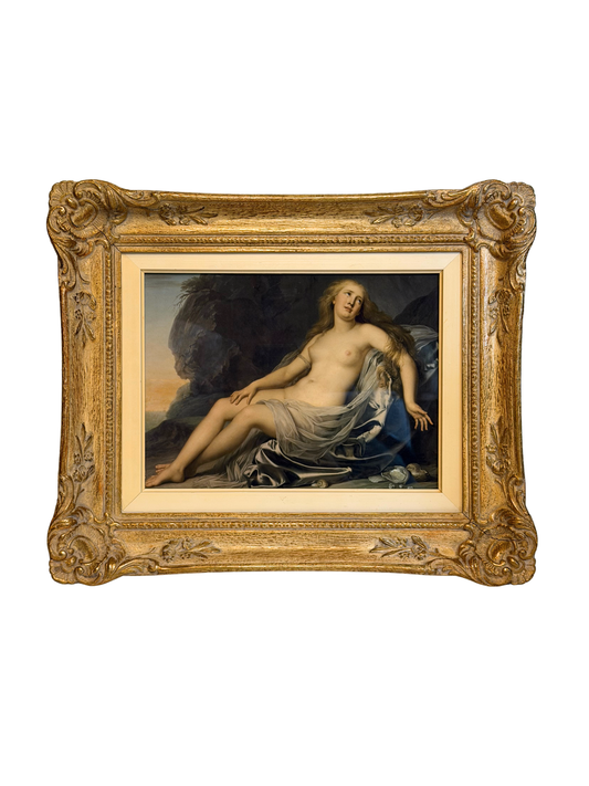 Framed Lying on The Shore Giclee Print