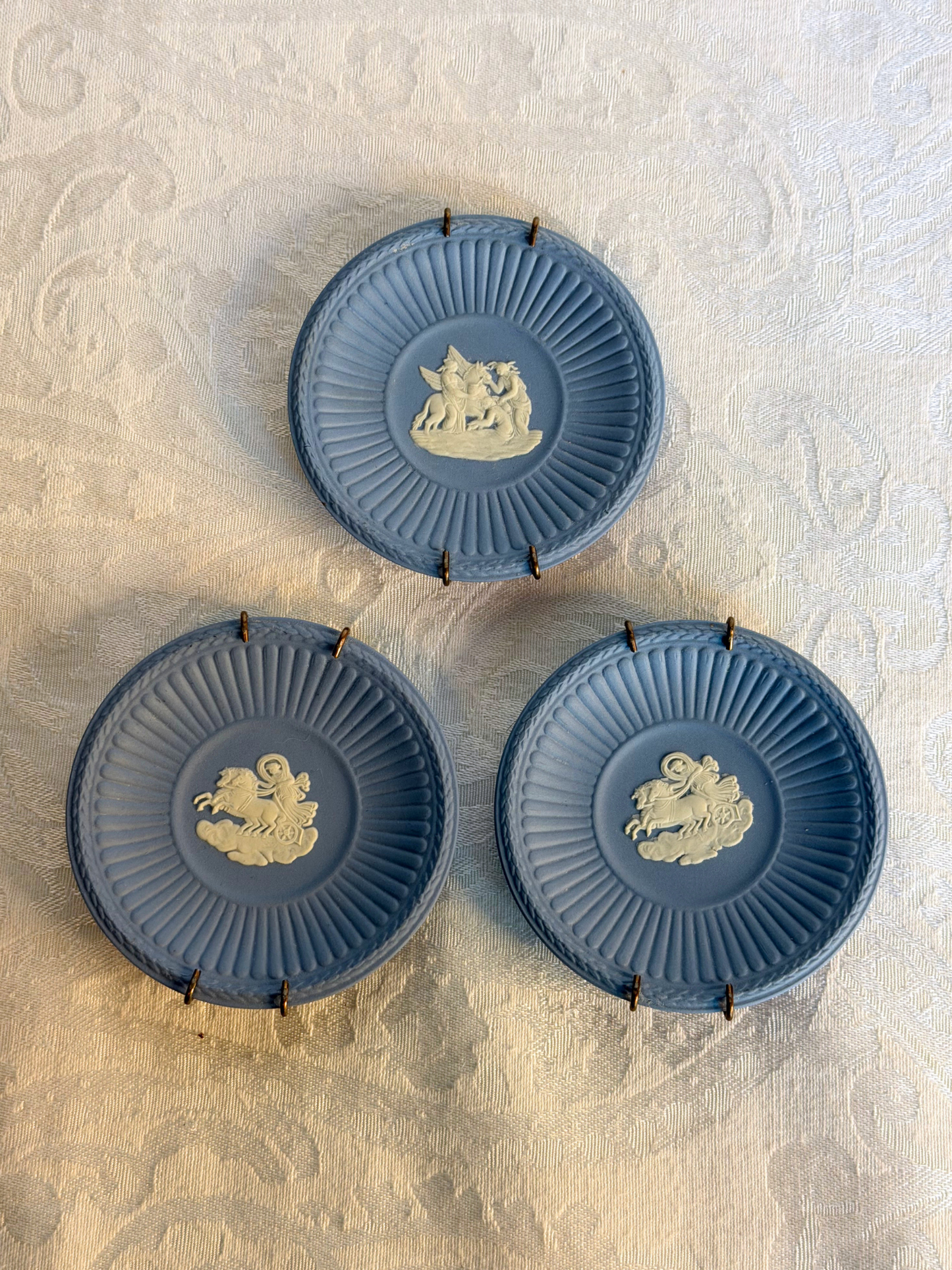 Mini Wedgwood Jasperware Plates/Trinket Dishes