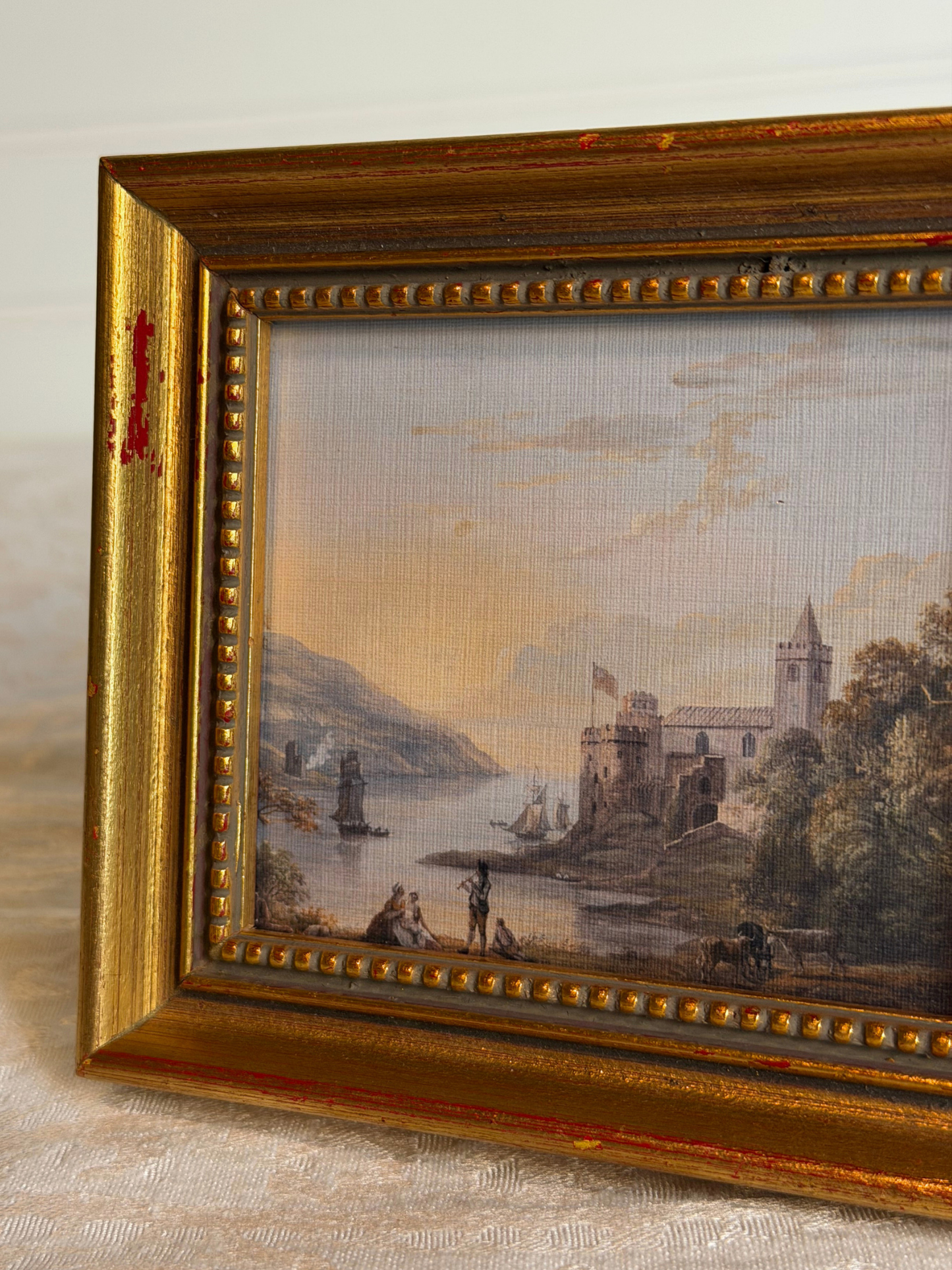 Framed Dartmouth Castle Print