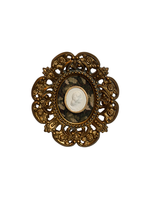 Framed Goddess Melpomene Intaglio