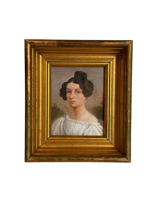 Framed Portrait of a Woman Print