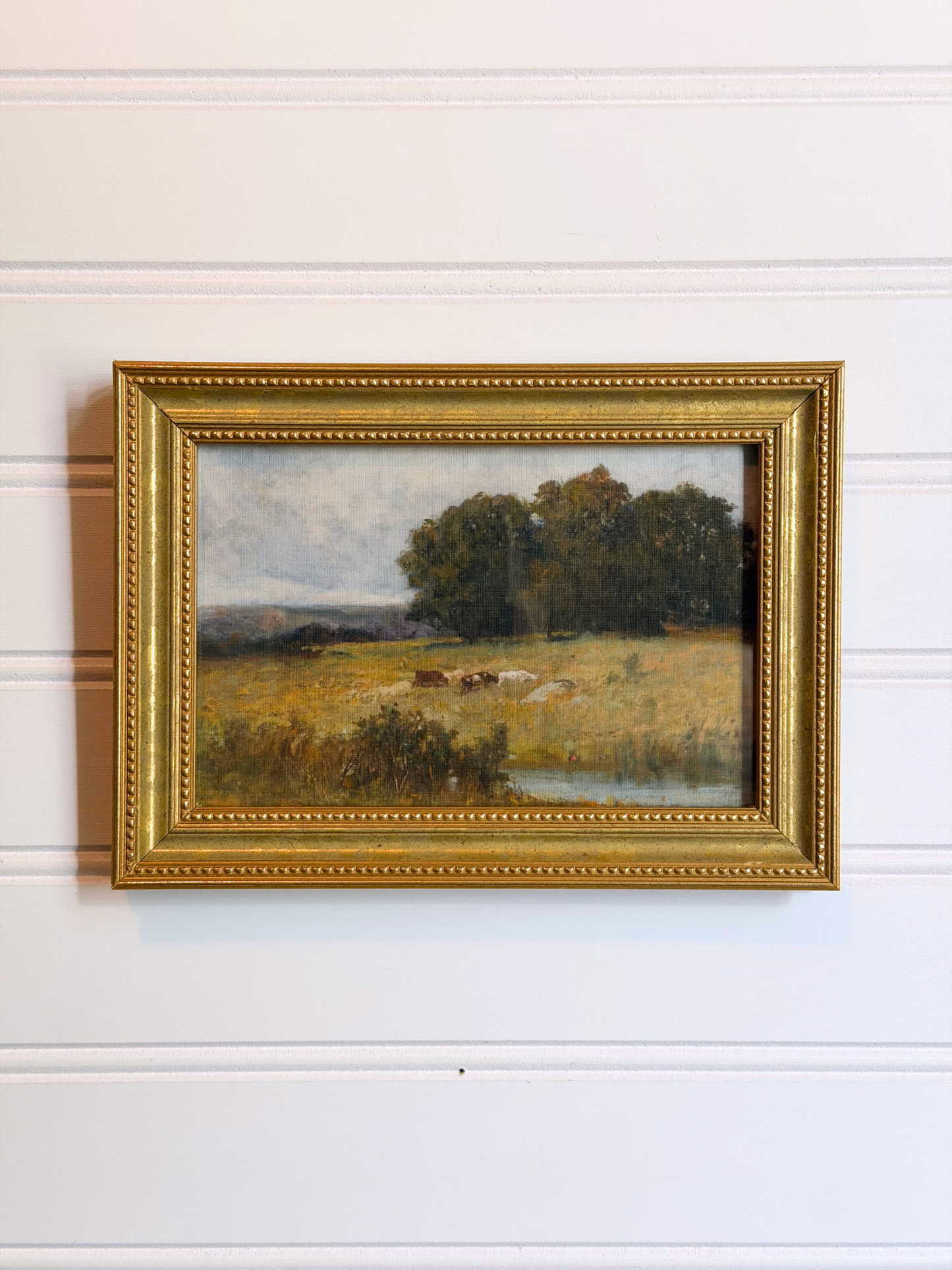 Framed Cows Print