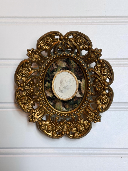 Framed Goddess Melpomene Intaglio