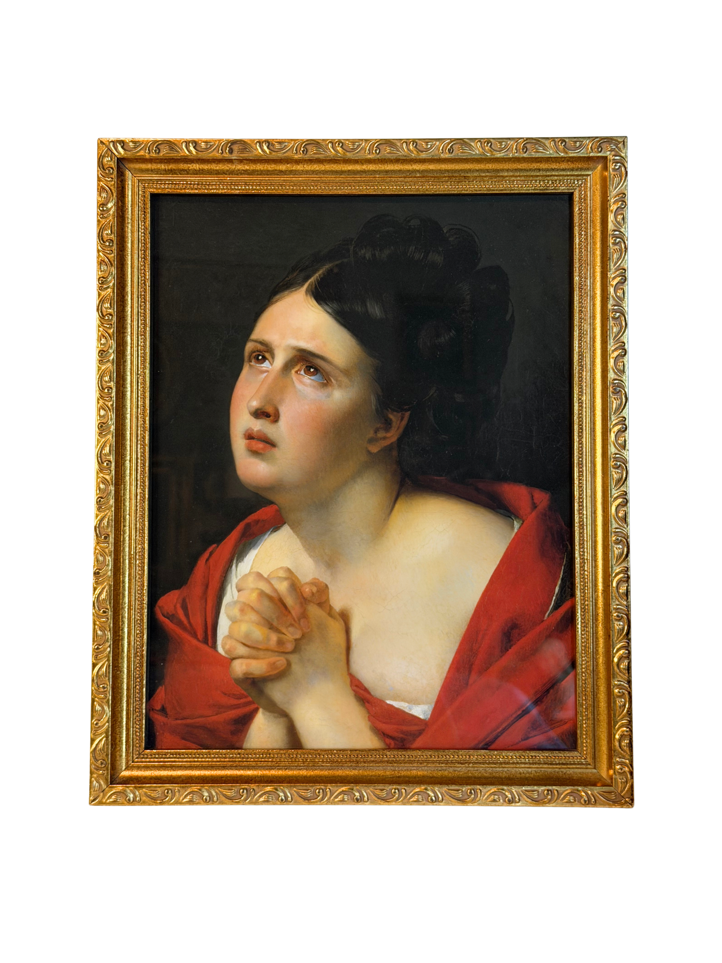 Framed La Suppliante Giclée Print