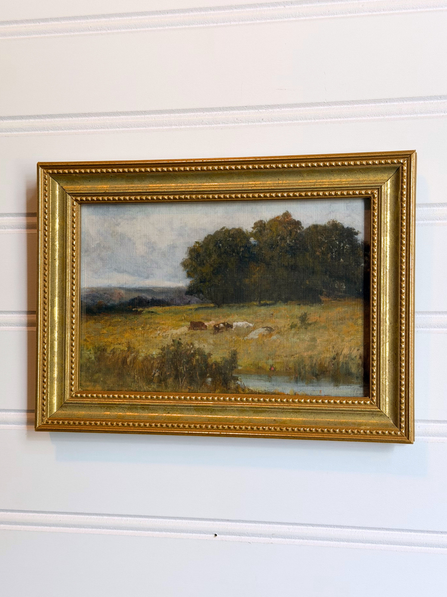 Framed Cows Print