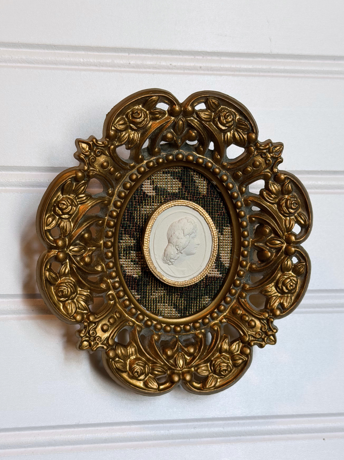 Framed Goddess Melpomene Intaglio