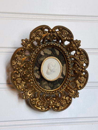 Framed Goddess Melpomene Intaglio