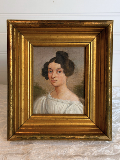 Framed Portrait of a Woman Print