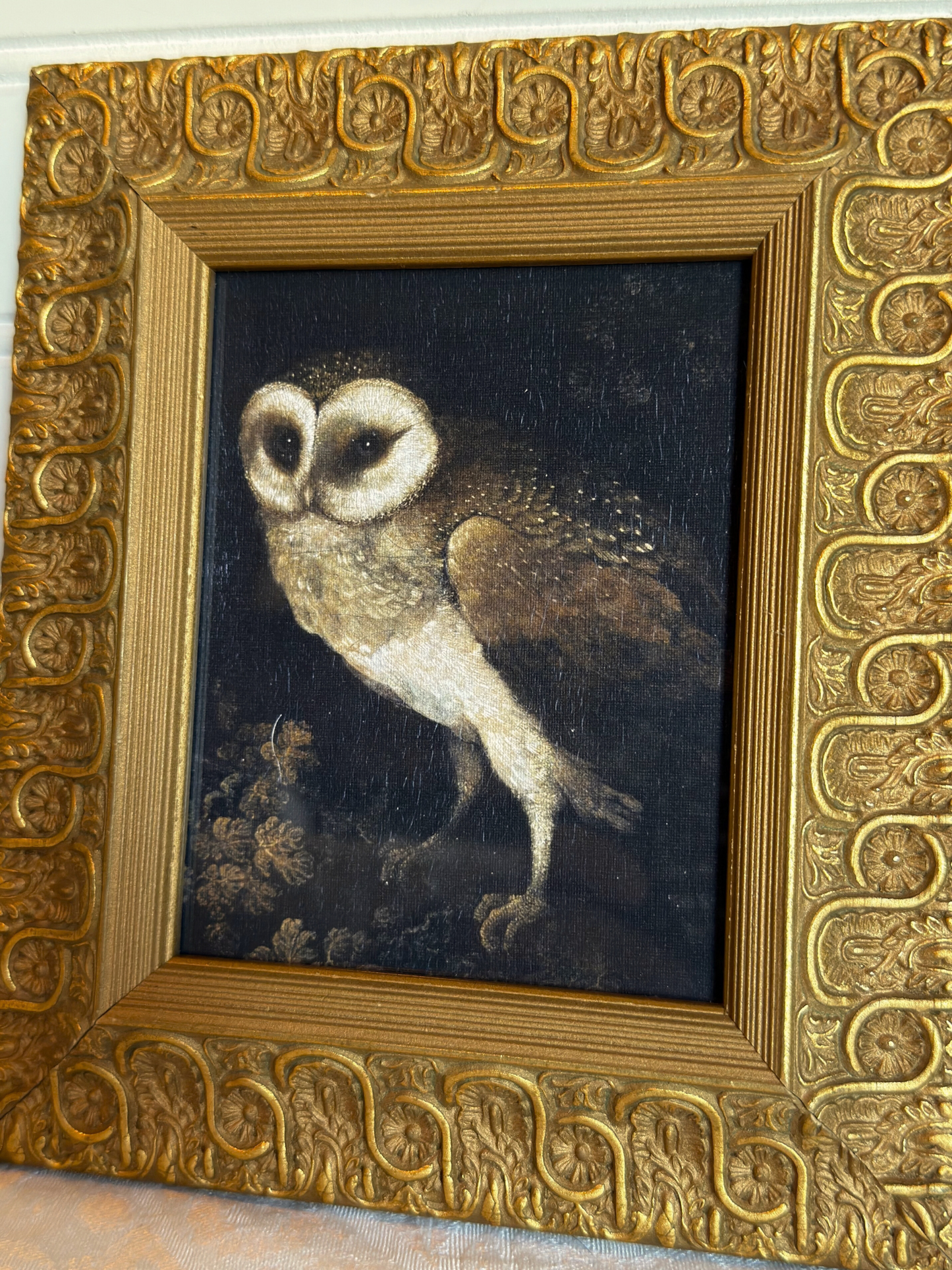 Framed Owl Print