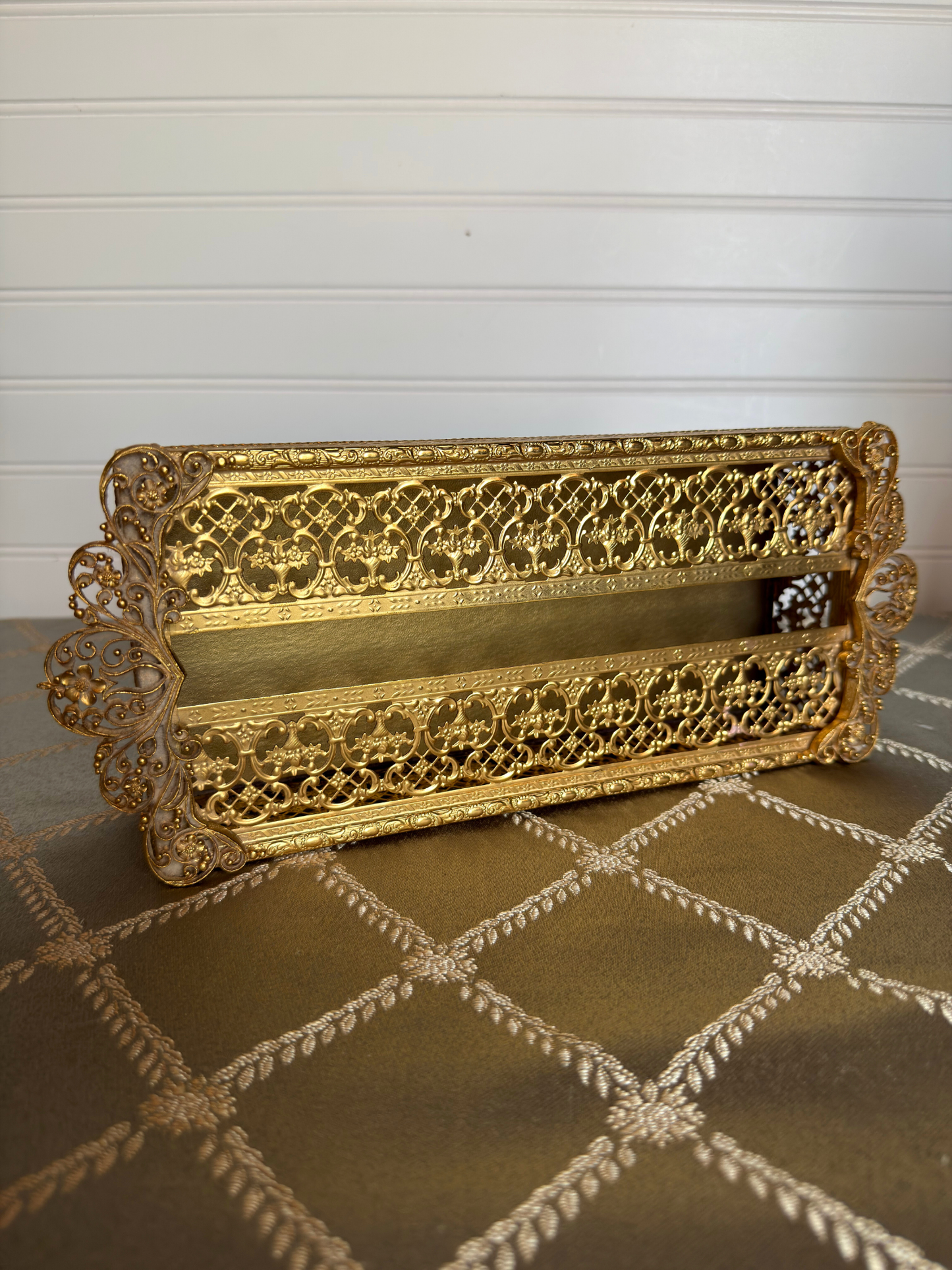 Ormolu Tissue Box Holder