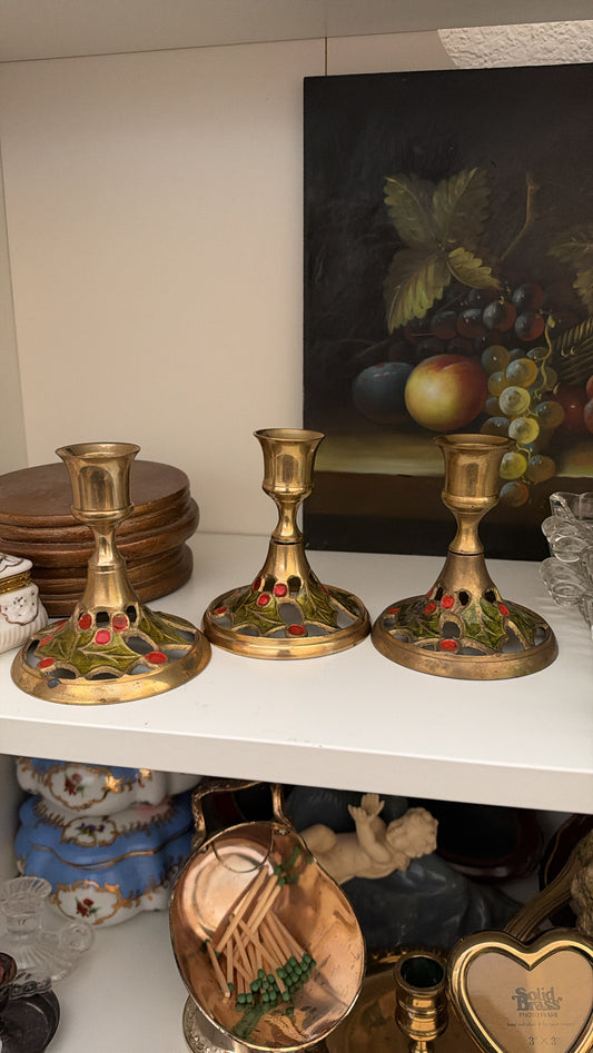 Brass Candle Holders