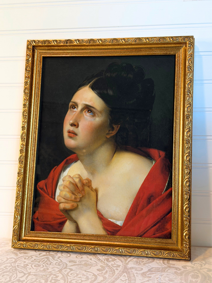 Framed La Suppliante Giclée Print